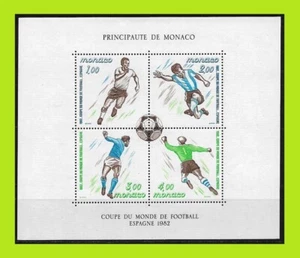 Monako 1982 Football World Cup - Spain - Sport - Soccer - Block - MNH - Picture 1 of 2