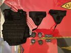 DAMTOYS OSN Saturn Jail Spetsnaz Armour Molle Vest & Patches loose 1/6th scale