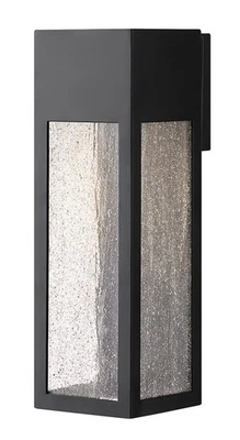 Hinkley Lighting 1785-LL Rook 15" Tall Outdoor Wall Sconce - Black - Image 1 of 4