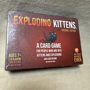 Exploding Kittens Card Game Original Edition - SEALED - Picture 1 of 2