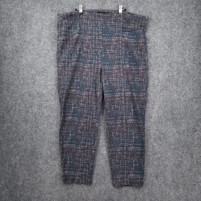 Pantalones Studio By Torrid para mujer 4T EE. UU. 4XT gris Pull On Luxe Ponte lápiz tiro alto Foto 1 de 4