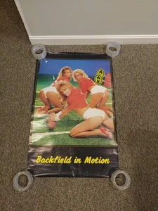 1985 Backfield In Motion Poster Original Hot Girl Poster 22"×35"  14786 - Picture 1 of 7