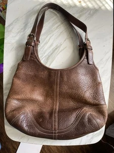 Bolso Coach Raro Vintage Marrón Cuero Genuino Desde 1996 - Imagen 1 de 9