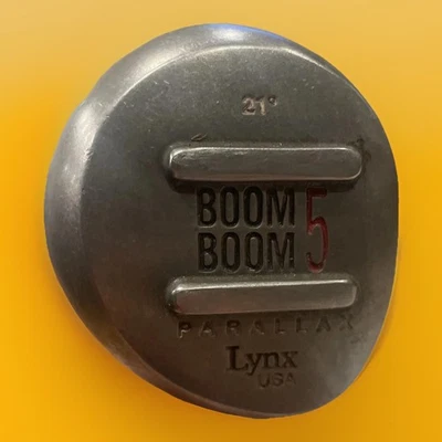 Lynx Parallax Boom Boom 5 Wood 21 Degree Lynx RH Graphite Shaft Regular Flex 42" - Image 1 of 4