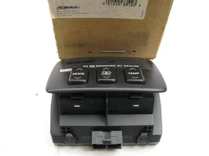 Acdelco 15-72600 HVAC Temperature Control Panel For 2000-2005 Cadillac DeVille - Picture 1 of 3