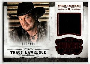 2014 Panini Country Music Musician Materials Bronze Tracy Lawrence RELIC /499 - Picture 1 of 1