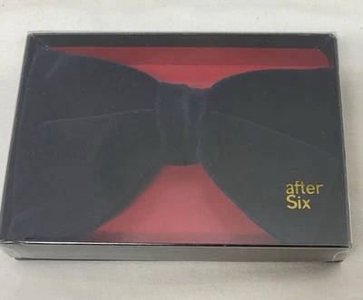 Pajarita de terciopelo Snapper con clip AZUL de colección 5 pulgadas después de seis SEARS RETRO GRANDE Foto 1 de 3