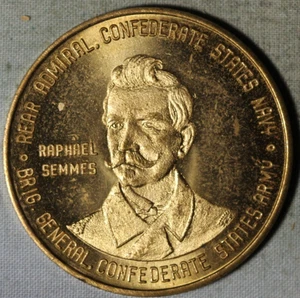 MOBILE AL. 250th ANNIVERSASRY ~ GOOD FOR 50¢~ ADMIRAL SEMMES ~ 99 ¢ Shipping - Picture 1 of 2