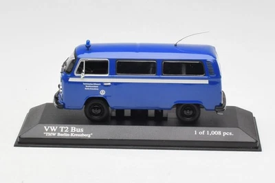 400053094 Volkswagen T2 Bus THW Minichamps 1/43 - Image 1 of 4