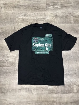 Camiseta Brock Lesnar Suplex City Las Vegas. Auténtico XL WWE para hombre Foto 1 de 2