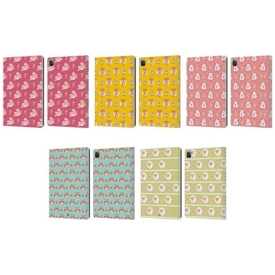 HEAD CASE DESIGNS CUTIE ANIMAL PATTERNS LEATHER BOOK WALLET CASE FOR APPLE iPAD - Image 1 of 4