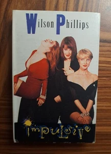 Wilson Phillips Impulsive Cassette Single 1990 AOR Mix 2 Track - Picture 1 of 6