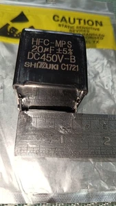 Condensador Shizuki 20uf 450v DC - Imagen 1 de 1
