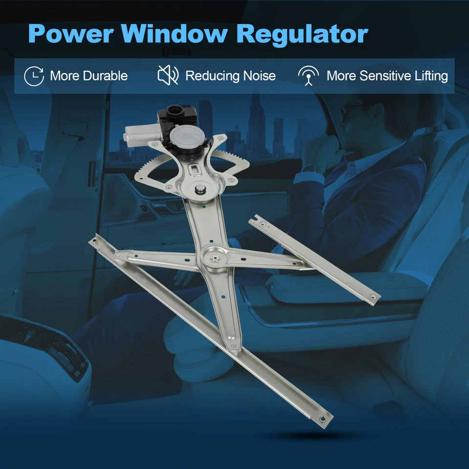 For Toyota Highlander 2007-2001 Front Driver Left LH Window Regulator w/ Motor - Изображение 1 из 4