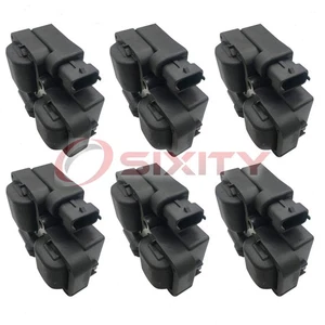 6 pc Hitachi Ignition Coils for 1998-2000 Mercedes-Benz C280 2.8L V6 Spark be - Picture 1 of 5