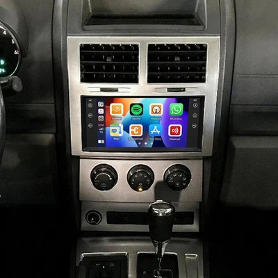 4+64GB 7" Car Stereo Radio Android 15 GPS Navi WIFI BT For 2007-2012 Dodge Nitro - Imagem 1 de 4