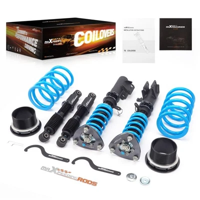 Bobinas de descenso ajustables amortiguador de 24 niveles Coilovers para Honda Pilot 2003-2008 Foto 1 de 4