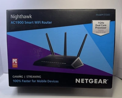 NETGEAR Nighthawk Ac1900 Model R7000 Smart Wi Fi Router Miss Quick Install Guide - Image 1 of 4