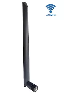 4dBi 433MHz (410~450 MHz) Antenna 20cm/90°foldable/SMA-J e.g. IoT Netowrk, LoRa - Bild 1 von 7