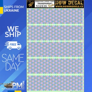 Hgw 532039 1/32 Decal German Naval Lozenge Transparent WW I Accessories kit - Picture 1 of 2