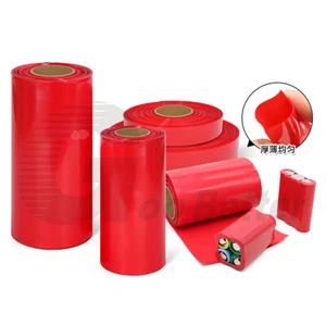 Tubo termorretráctil de PVC rojo envoltura paquete de baterías RC 7mm-180mm LiPO NiMH NiCd - Imagen 1 de 11