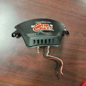 ORIGINAL West Bend Stir Crazy Deluxe Popcorn Popper 82505 Front Power Switch - Picture 1 of 12