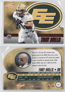 2003 Pacific Atomic CFL Red Troy Mills #30