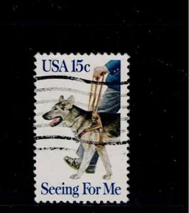 US Scott #1787, Single 1979 Seeing for Me 15c FVF Used - Picture 1 of 1