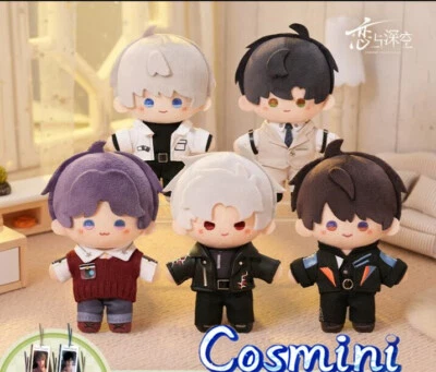 Muñeco de peluche oficial Love and Deepspace Xavier Rafayel Sylus Caleb 13 cm juguete Foto 1 de 3