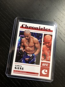 2023 Chronicles UFC #4 Ciryl Gane Red Foil Chronicles 004/199