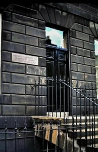 Orig Vintage Slide, The Birth Home of Alexander Graham Bell (Telephone Inventor) - Picture 1 of 1