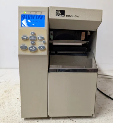 Zebra 105SL Plus 102-801-00200 Thermal Barcode Label Printer, USB, Ethernet - Image 1 of 4