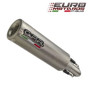 Silenciador de escape sin cordones MV Agusta Brutale 1090R RR 2010-2016 GPR M3 M3 titanio nuevo - Imagen 1 de 3