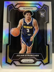 Julian Strawther 2023-24 Panini Prizm Basketball Silver Prizm Rookie Card - Bild 1 von 2
