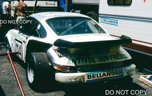 PORSCHE 930 #114 LE MANS 1984 35MM PHOTO SLIDE MICHEL LATESTE SEGOLEN BIENVAULT - Picture 1 of 3