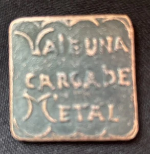 1874 Vale Por Una Carga De Metal - Picture 1 of 4