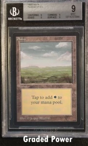 Beta Plains v1  9  (7844) Quad Magic MTG - Picture 1 of 2