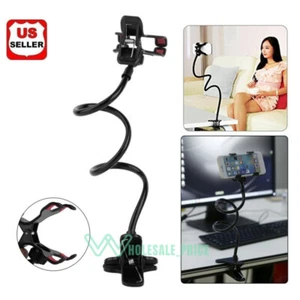 Support flexible pour téléphone portable col de cygne universel clip de table - Photo 1 sur 20