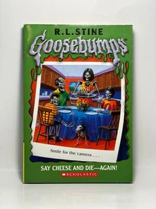 8th Print #44 Say Cheese and Die Again Goosebumps Book R.L. Stine 2000's Reprint - Picture 1 of 21