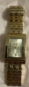 Elgin STEEL Men's Gold-Tone 100 Ft Water Resistant Watch - FG013 Like Knew - Picture 1 of 10