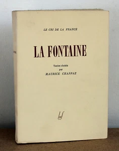 La Fontaine Maurice Chappaz 1946 Le cri de la France N°29 - Imagen 1 de 3