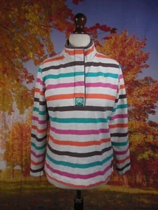 Tom Joules multicoloured 98% cotton stripes Sweatshirt. UK women's size 12 - Picture 1 of 11