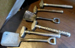 Lot of 6 Vintage Dairy Maid Advertising Metal Tools-3 1/2"-4 1/2" - Picture 1 of 1