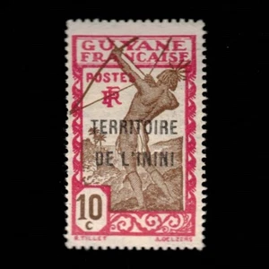 Inini, Scott 6, Stamp of French Guiana, 1932-1940, MH - Picture 1 of 2