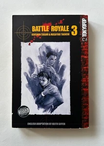 BATTLE ROYALE Vol. 3 Koushun Takami/Masayuki Taguchi 2003 First Print TPB Manga - Picture 1 of 8