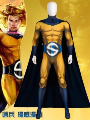 Marvel El Centinela Caballero de la Muerte Juegos con disfraces Carnaval Mono Traje Medias de Halloween Foto 1 de 4