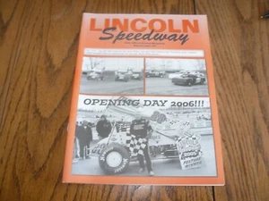 Lincoln Speedway Abbotstown 2006 revista oficial de carreras Vol. 13 N0. 1 - 050 - Imagen 1 de 6