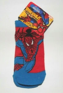 Marvel Toddler Boys Spiderman Socks 1 Pair Red Blue Size 6.5-8 NWT - Picture 1 of 1