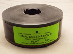 35mm Film Movie Trailer (Flat) Final Destination 2 - Imagen 1 de 1