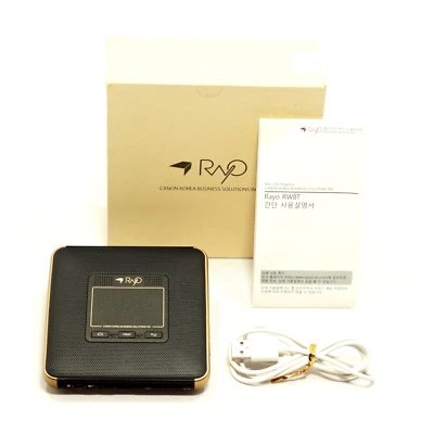 [Excelente]Canon RAYO RWBT-G 100 lúmenes portátil mini proyector de haz_caja completa Foto 1 de 4